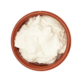 Cream yogurt